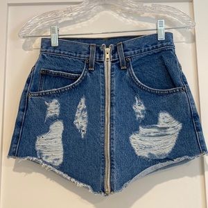 LF Jean Skirt